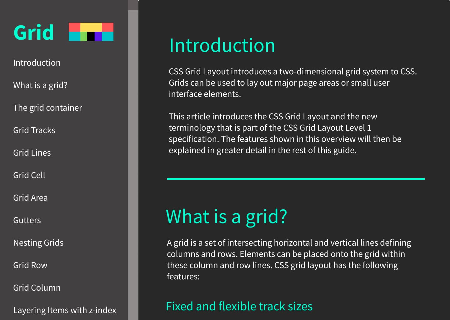 Technical Documentation Page